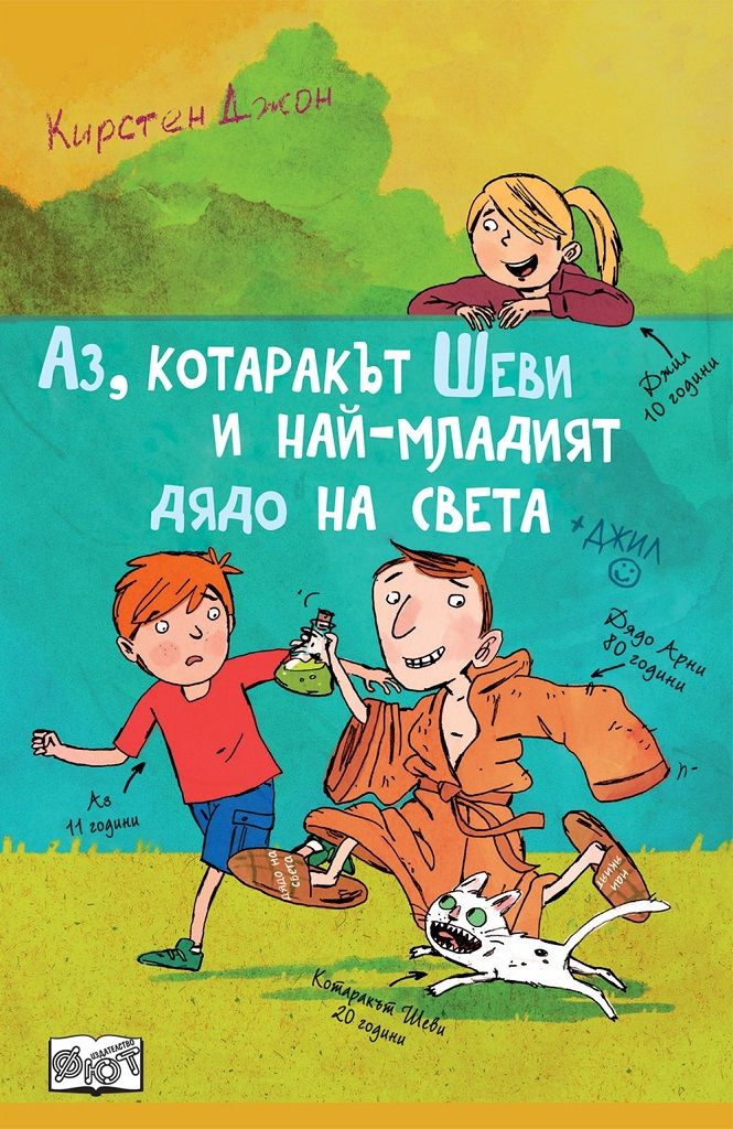 Аз, котаракът Шеви и най-младият дядо на света