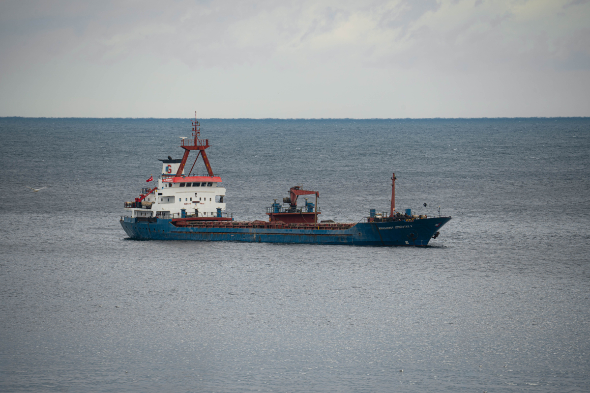 Какво става в Черно море Товарен кораб плава в Черно море близо до Турция. Източник: eren arici via pexels