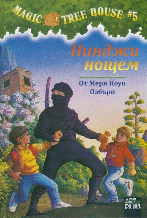 Magic Tree House, Книга 5: Нинджи нощем